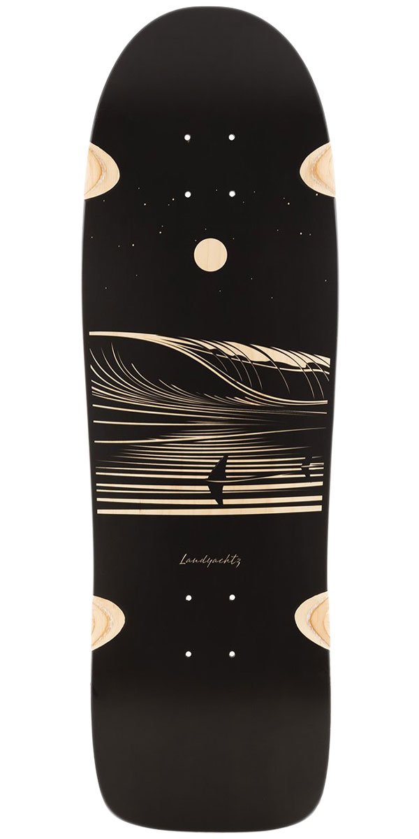 Landyachtz ATVX Ditch Life Dark Wave Longboard Deck image 1