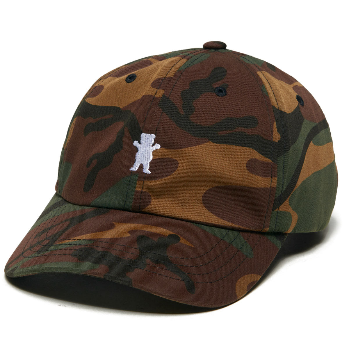 Grizzly OG Bear Dad Hat - Camo image 1