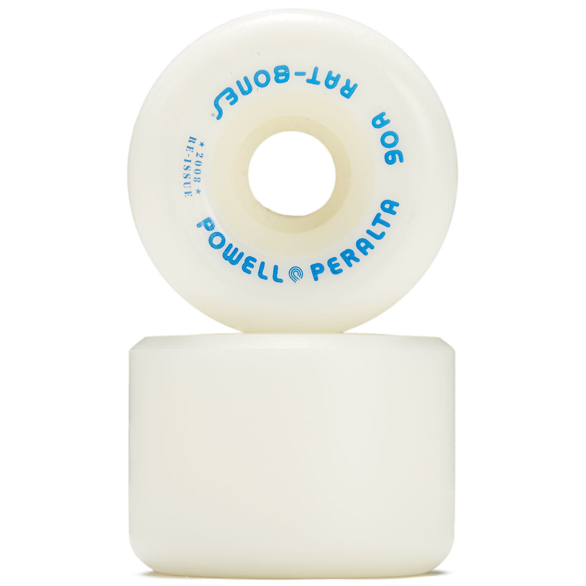 Powell Peralta Rat Bones 90A Skateboard Wheels - White - 60mm image 2