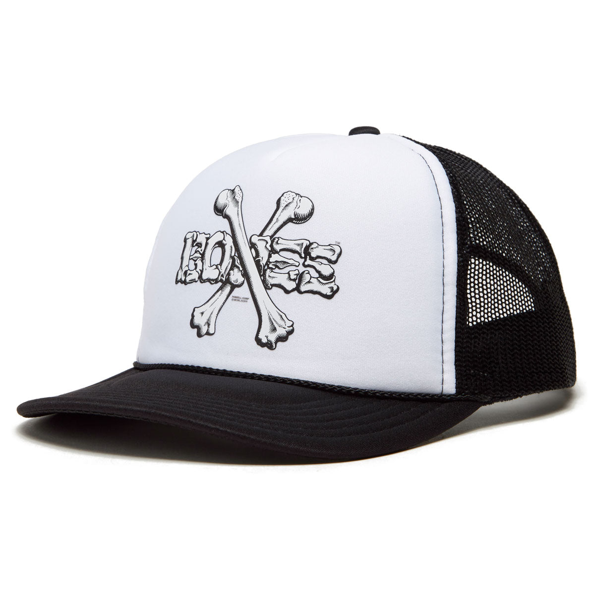 Powell-Peralta Cross Bones Trucker Hat - Black image 1