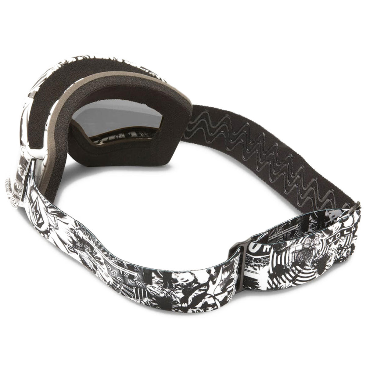 Volcom Yae Snowboard Goggles - OP Art/Silver Chrome image 4