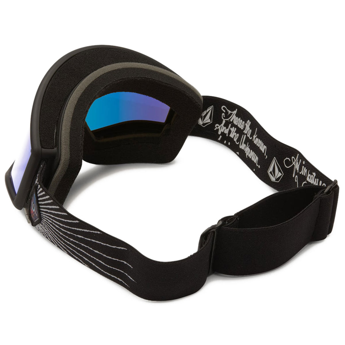 Volcom Yae Jamie Lynn Snowboard Goggles - Blue Chrome image 4