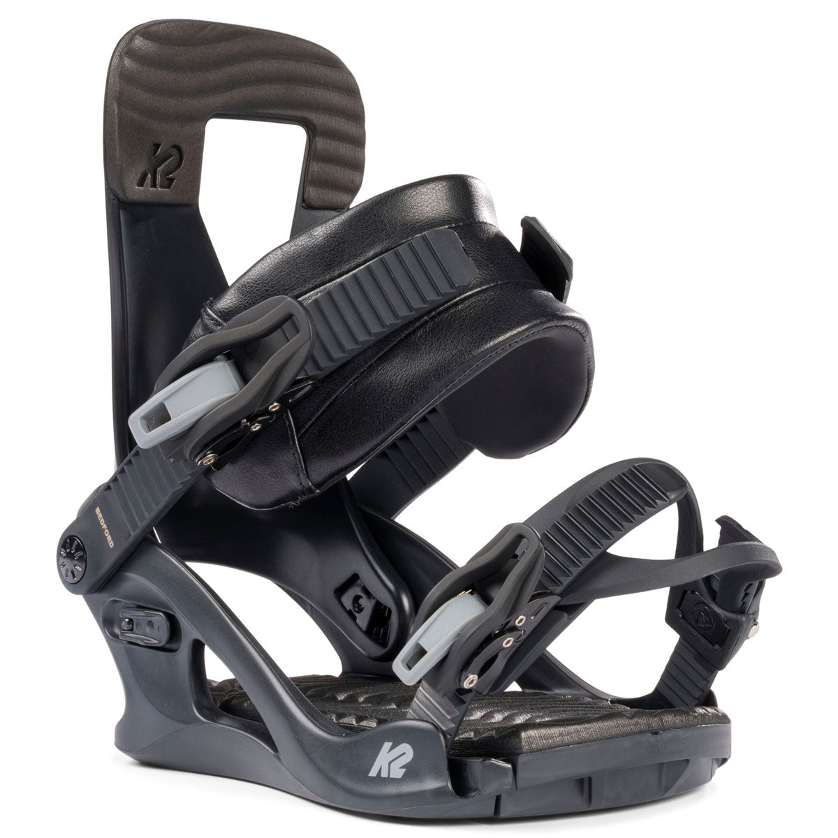 K2 Womens Bedford 2024 Snowboard Bindings - Black image 2