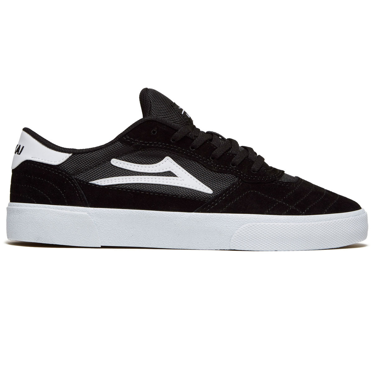 Lakai Cambridge Shoes - Black/White Suede image 1