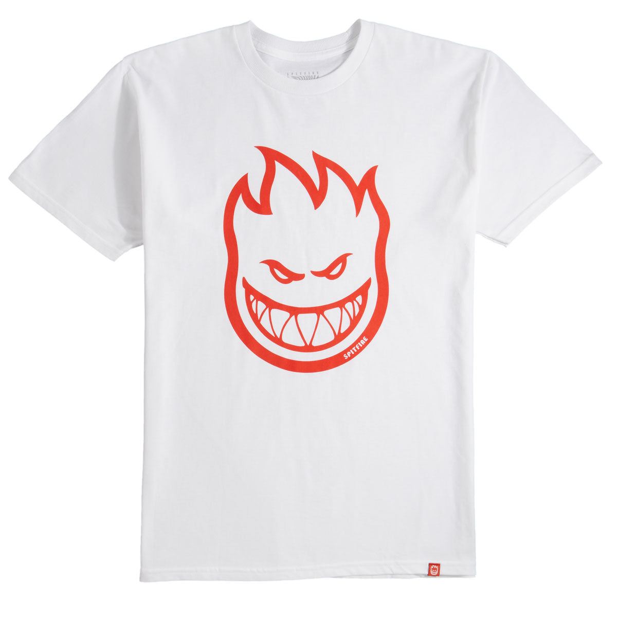Spitfire Bighead T-Shirt - White/Red image 1