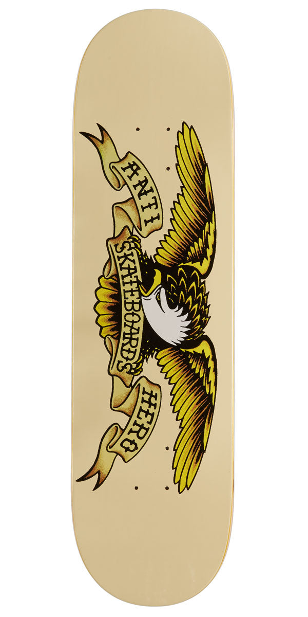 Anti-Hero Classic Eagle Skateboard Deck - Cream - 8.62