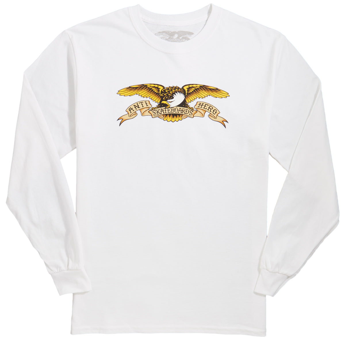 Anti-Hero Eagle Long Sleeve T-Shirt - White/Multi image 1