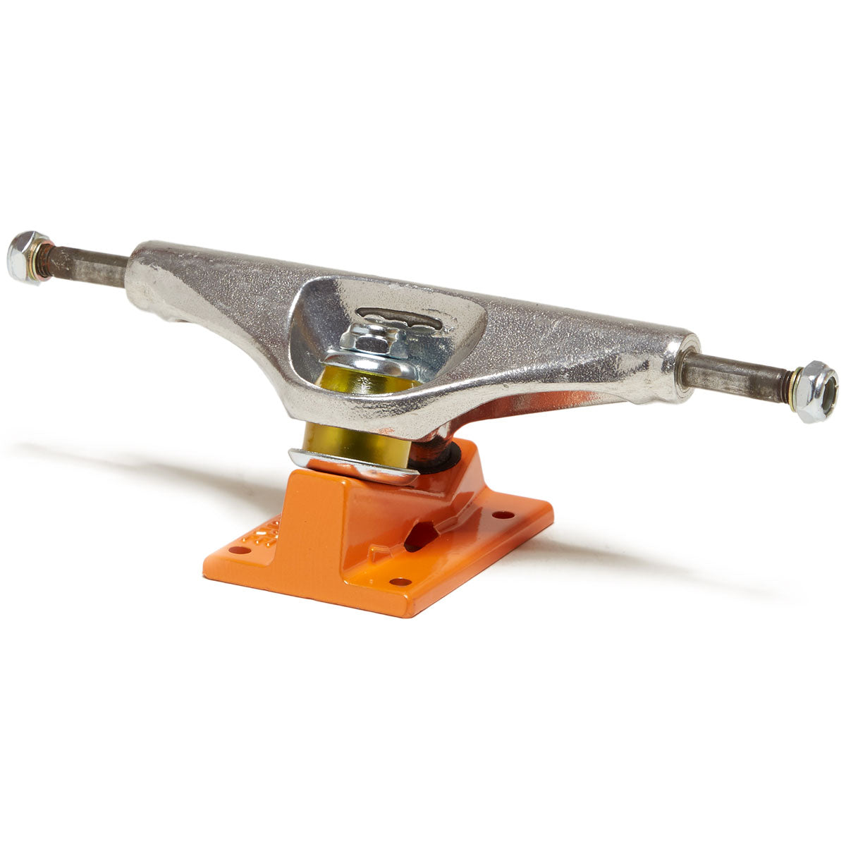 Venture Legion Team Edition Skateboard Trucks - Polished/Orange - 5.6 image 2