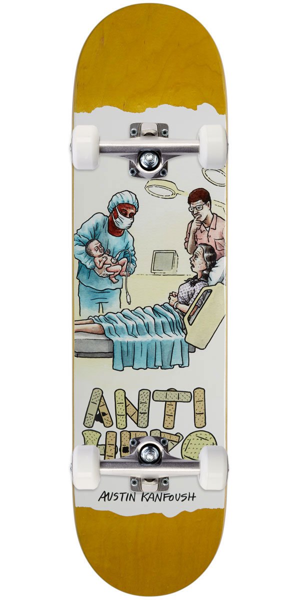 Anti-Hero Kanfoush Medicine Skateboard Complete - 8.12