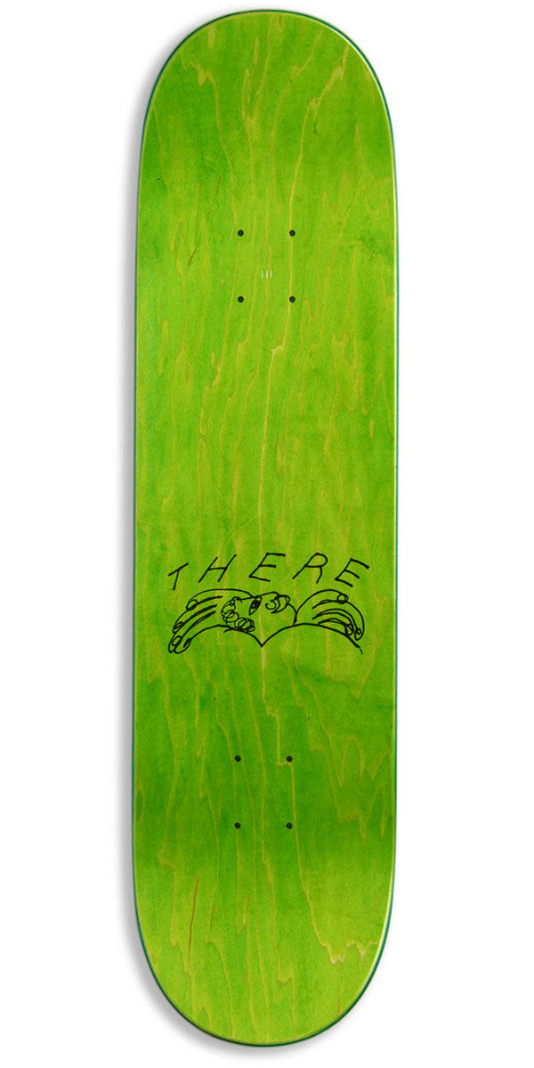 There Dsph Font Skateboard Deck - Black - 8.38