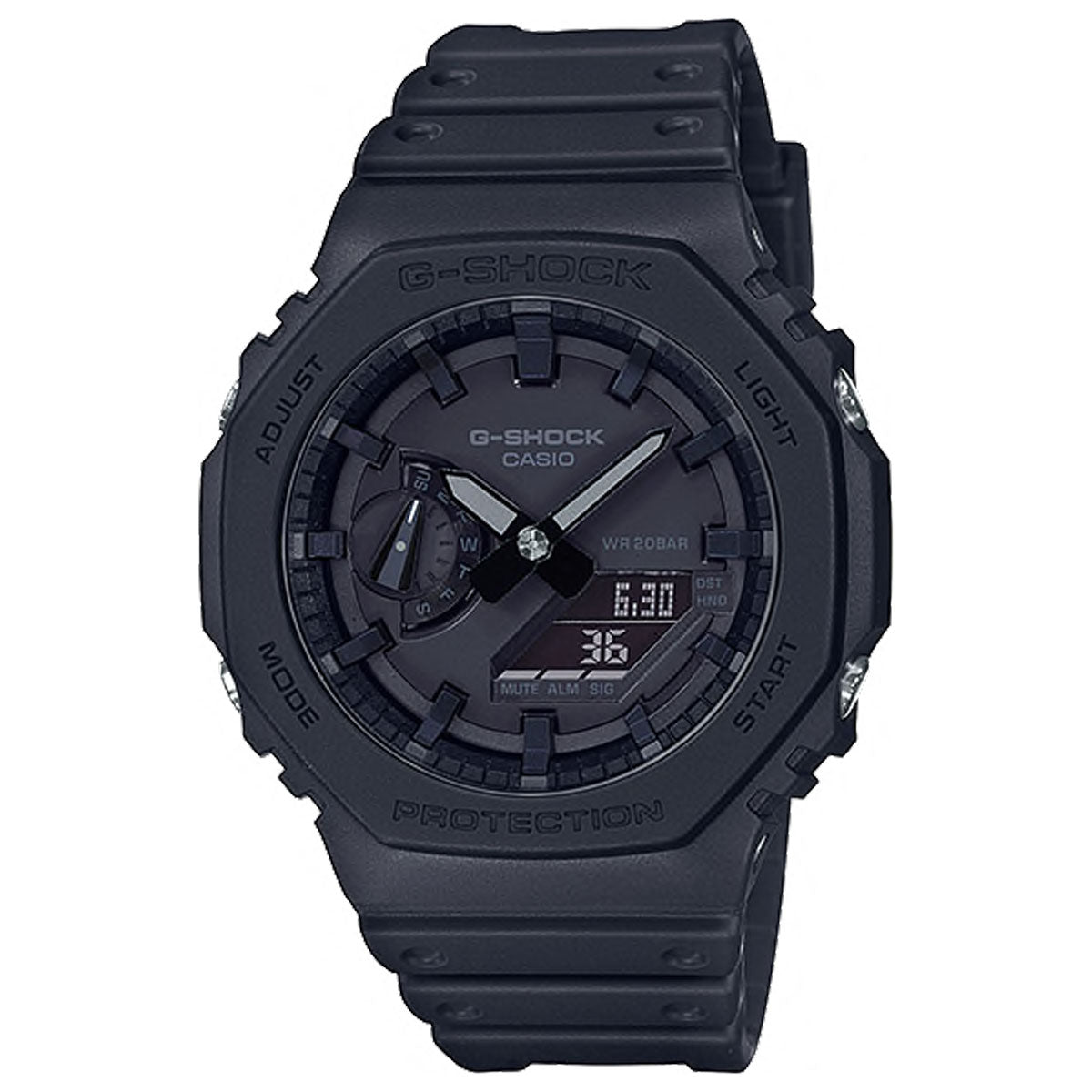 G-Shock GA2100-1A1 Watch - Resin Black image 1