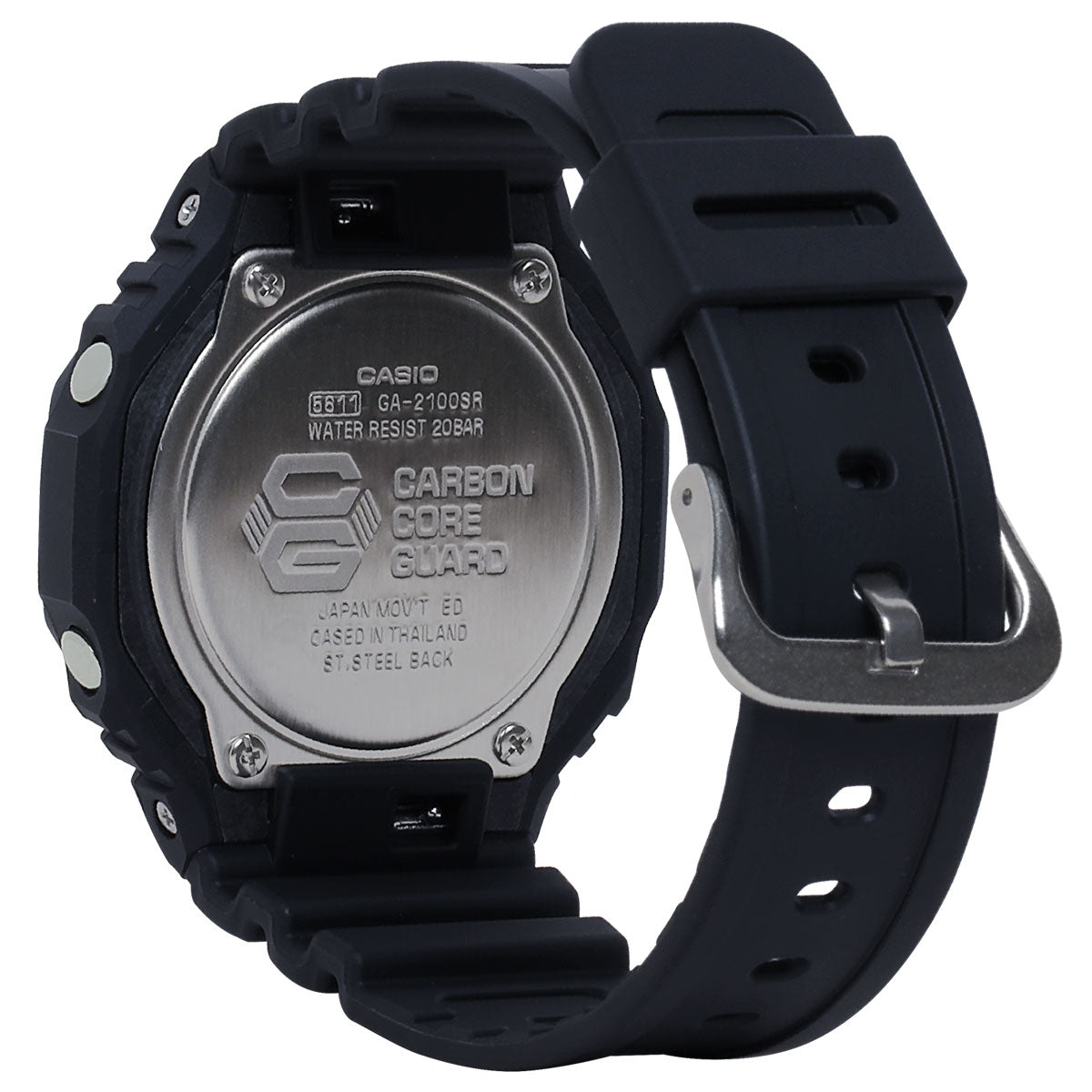 G-Shock GA2100SR-1A Watch - Resin Black image 2