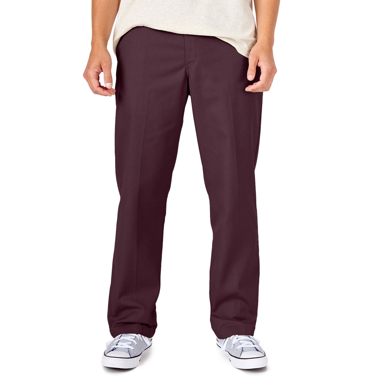 Dickies Regular Twill Skate Pants - Maroon image 1