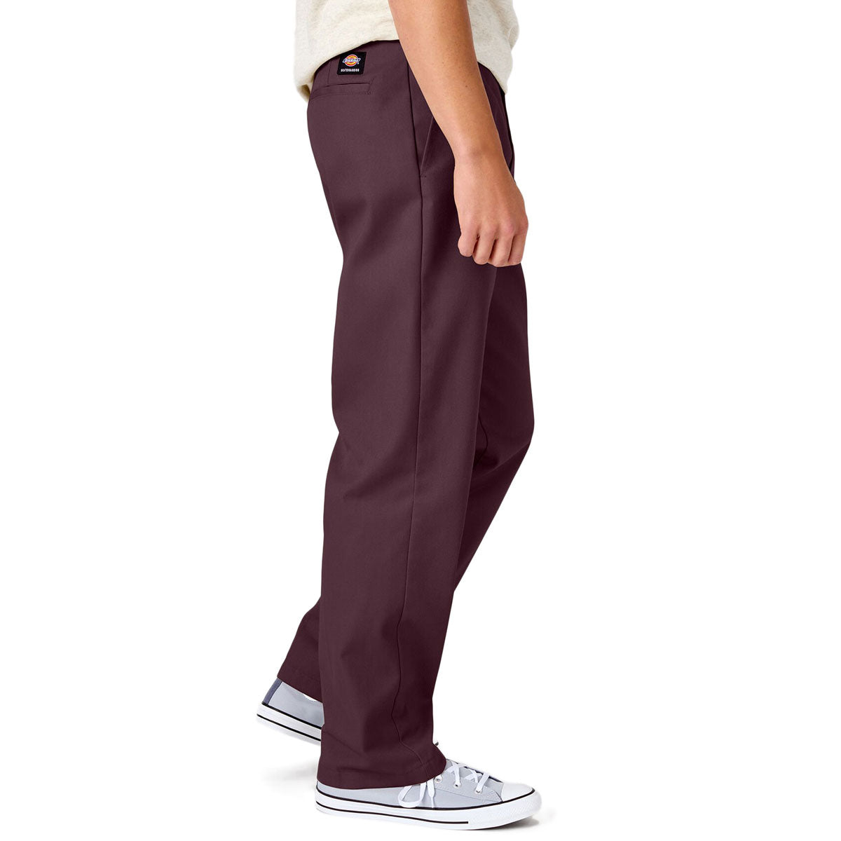 Dickies Regular Twill Skate Pants - Maroon image 3