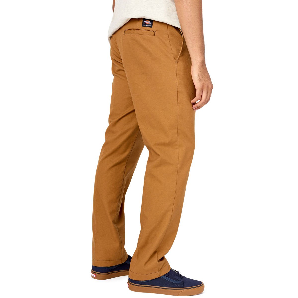 Dickies Slim Straight Twill Skate Pants - Brown Duck image 3