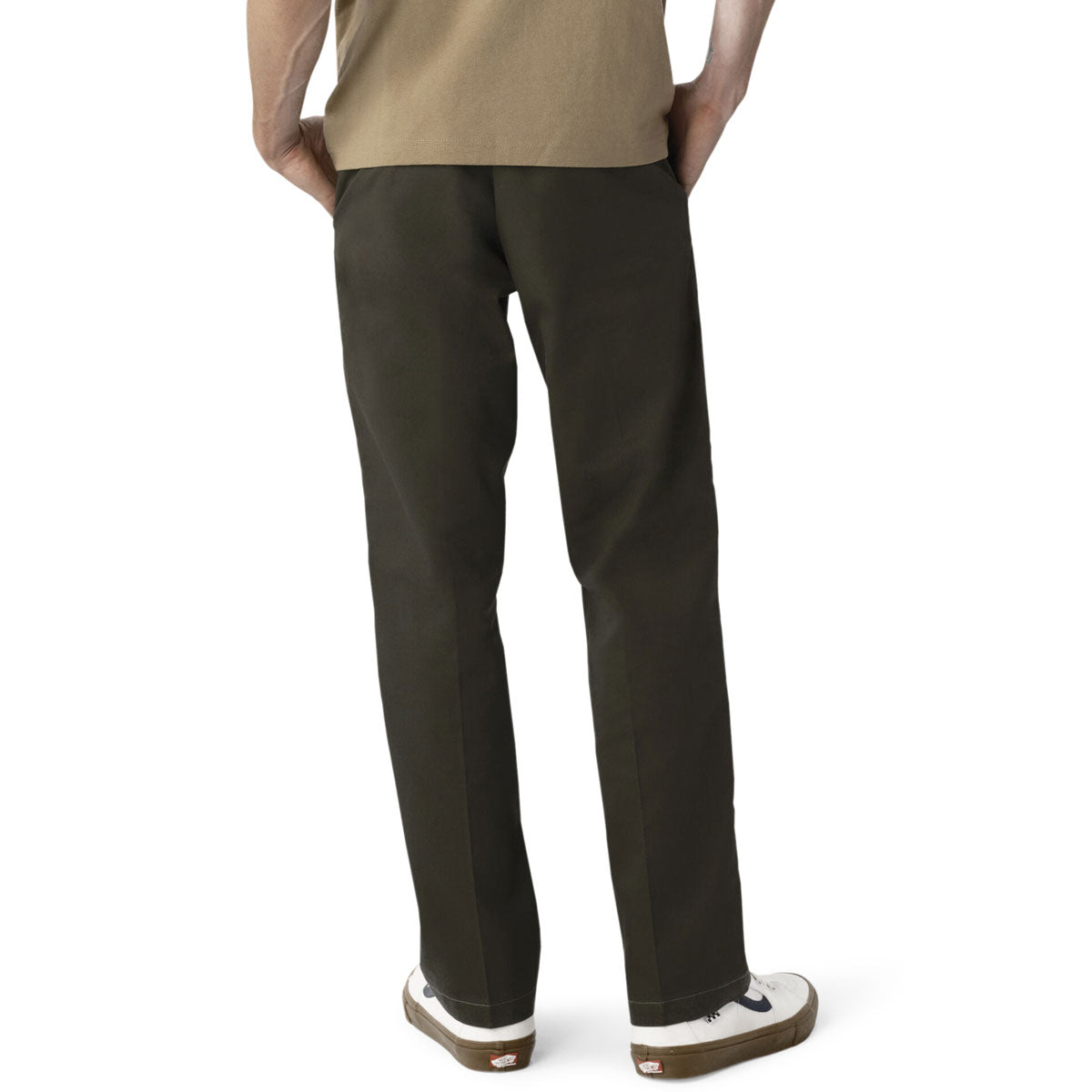 Dickies Regular Fit Double Knee Pants - Olive Green image 3