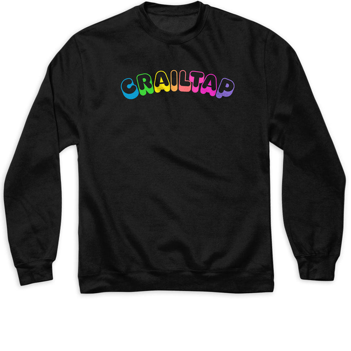 Crailtap Neon Nights Cc Crew Sweatshirt - Black image 1