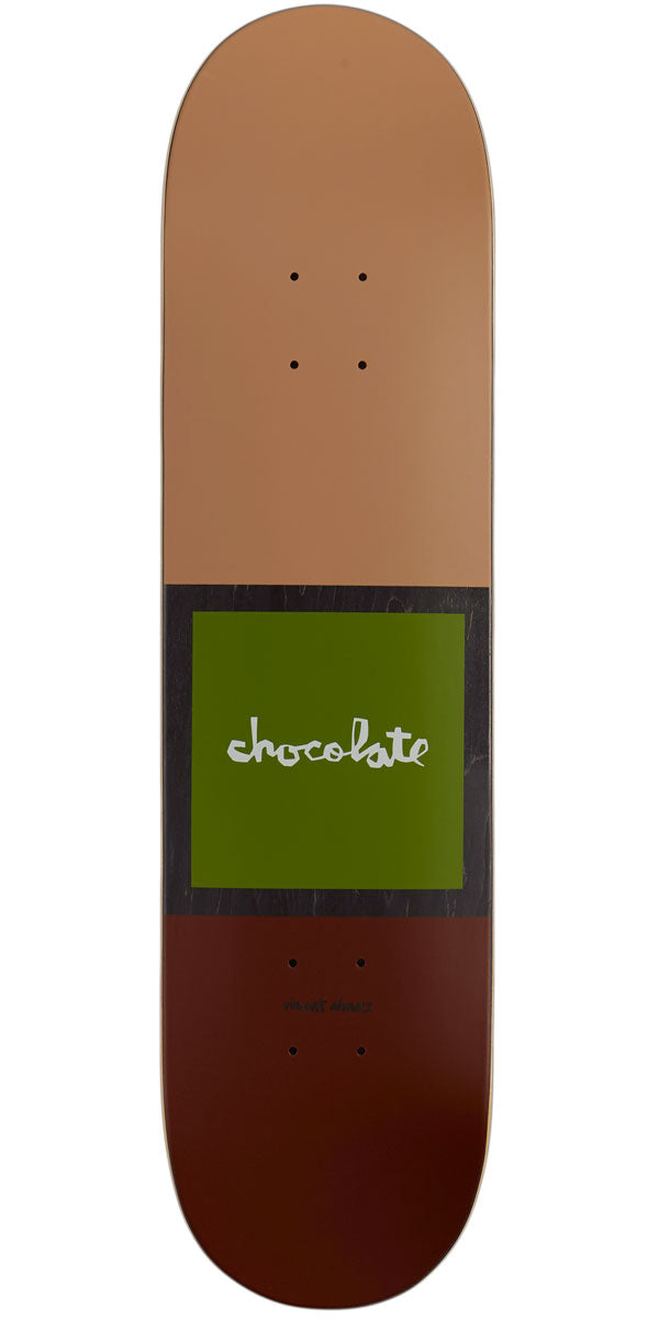 Chocolate OG Square Skateboard Deck - Alvarez - 8.00