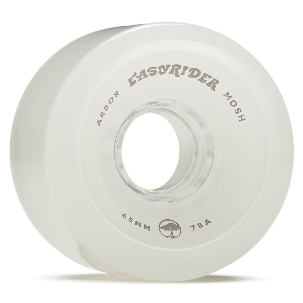 Arbor Mosh Easyrider 78a Longboard Wheels - White - 65mm image 1