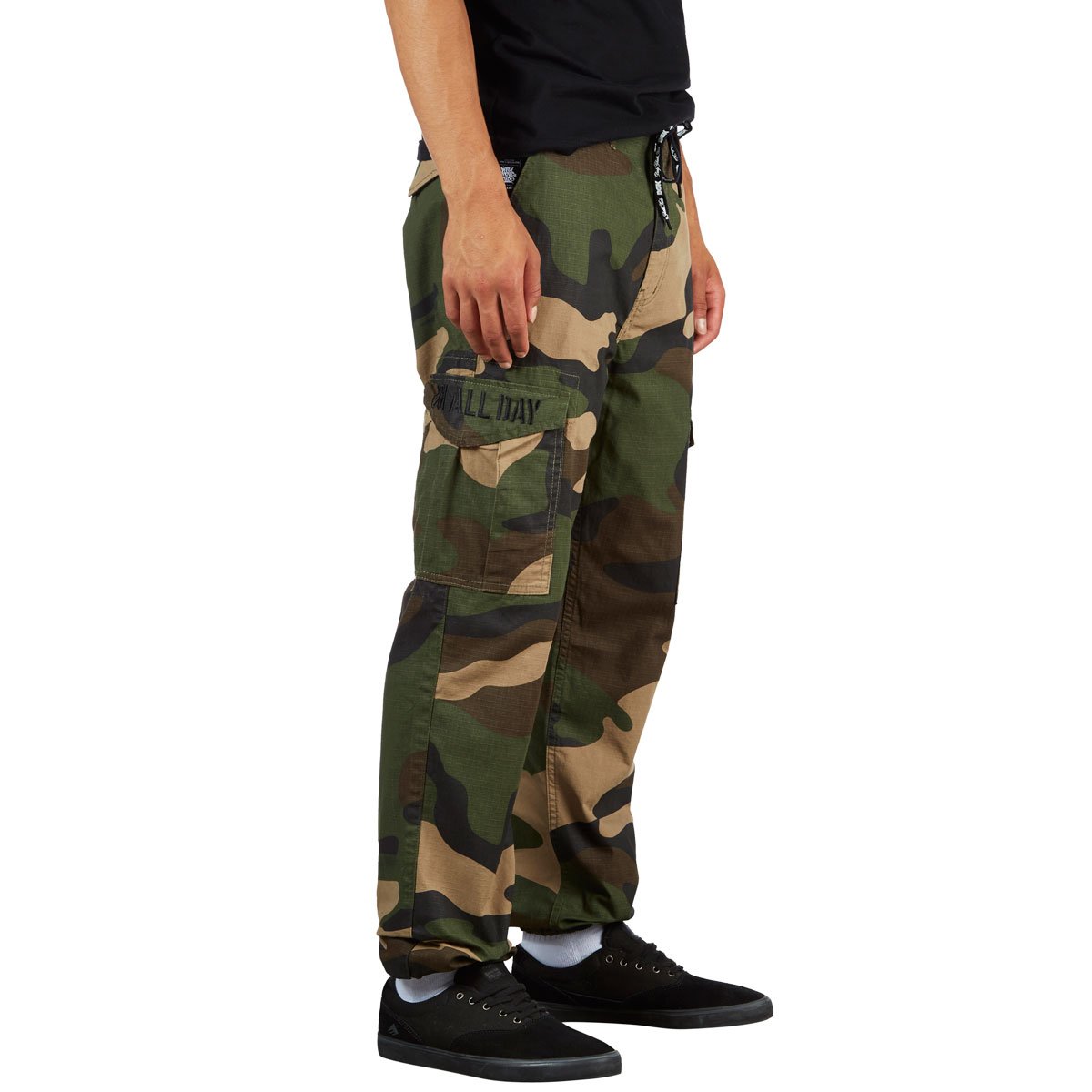 DGK OG Cargo Pants - Big Woods Camo image 2