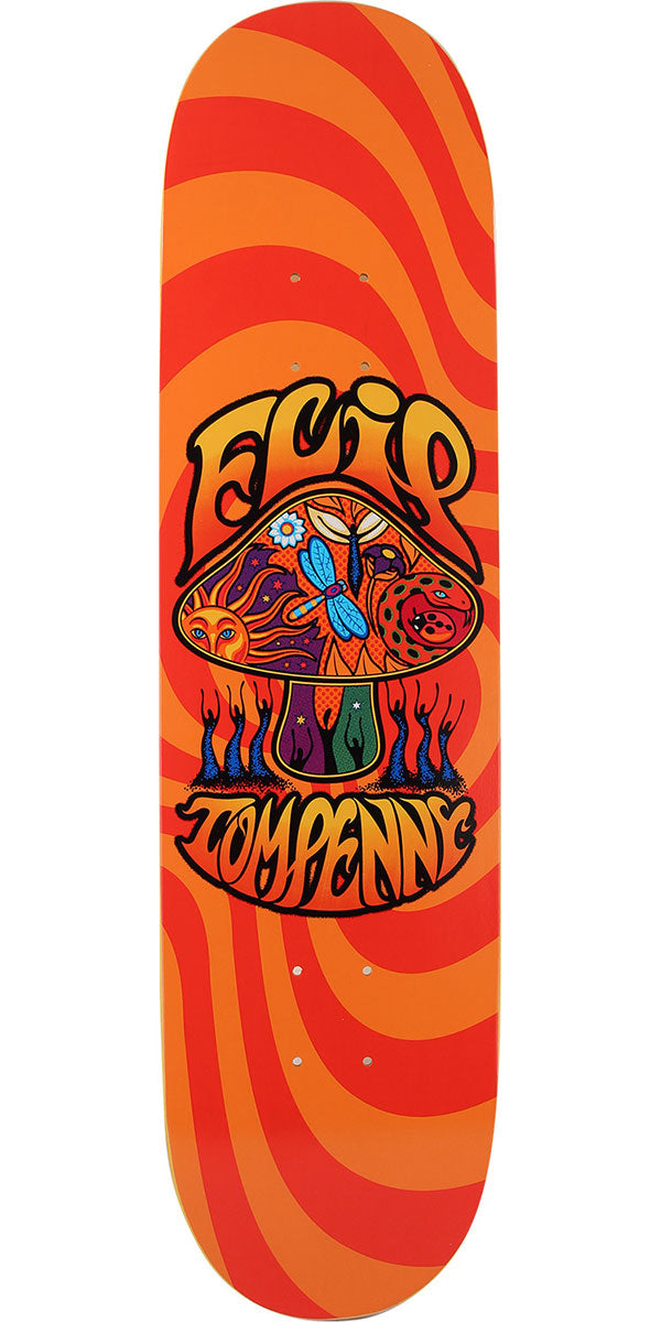 Flip Penny LoveShroom Skateboard Deck - Orange - 8.00