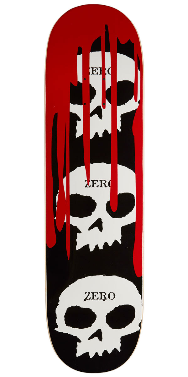 Zero 3 Skull Blood Skateboard Deck - 8.50