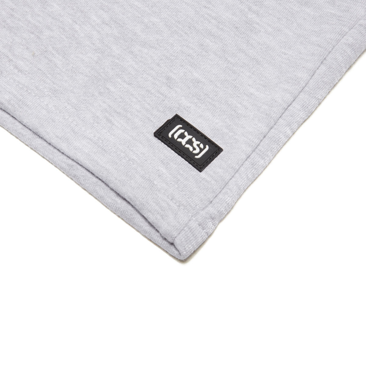 CCS Logo Rubber Patch Sweat Shorts - Heather Grey image 2