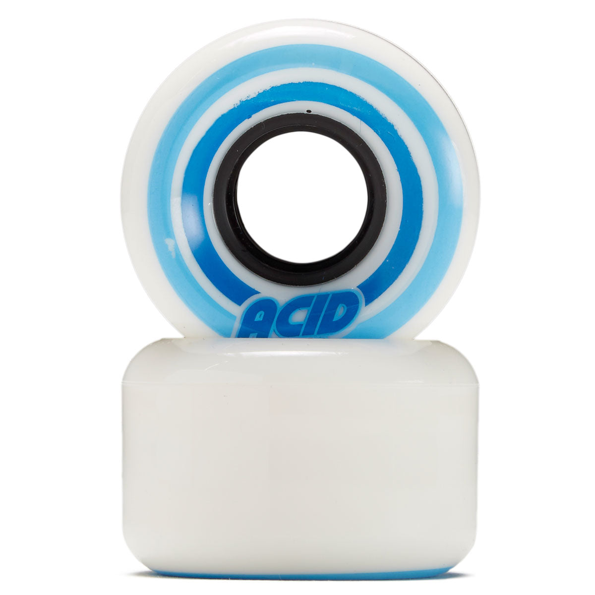 Acid Pods 86a Conical Skateboard Wheels - White - 53mm image 2