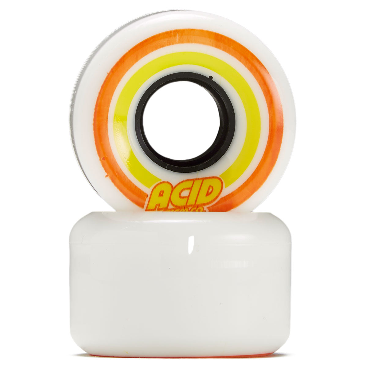 Acid Pods 86a Conical Skateboard Wheels - White - 55mm image 2