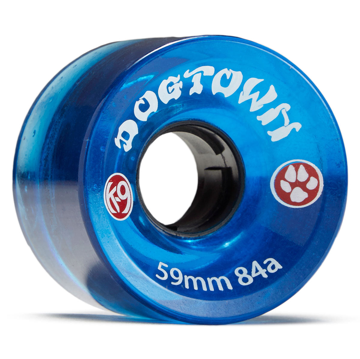 Dogtown K-9 Cruiser 84a Skateboard Wheels - Clear Blue - 59mm image 1