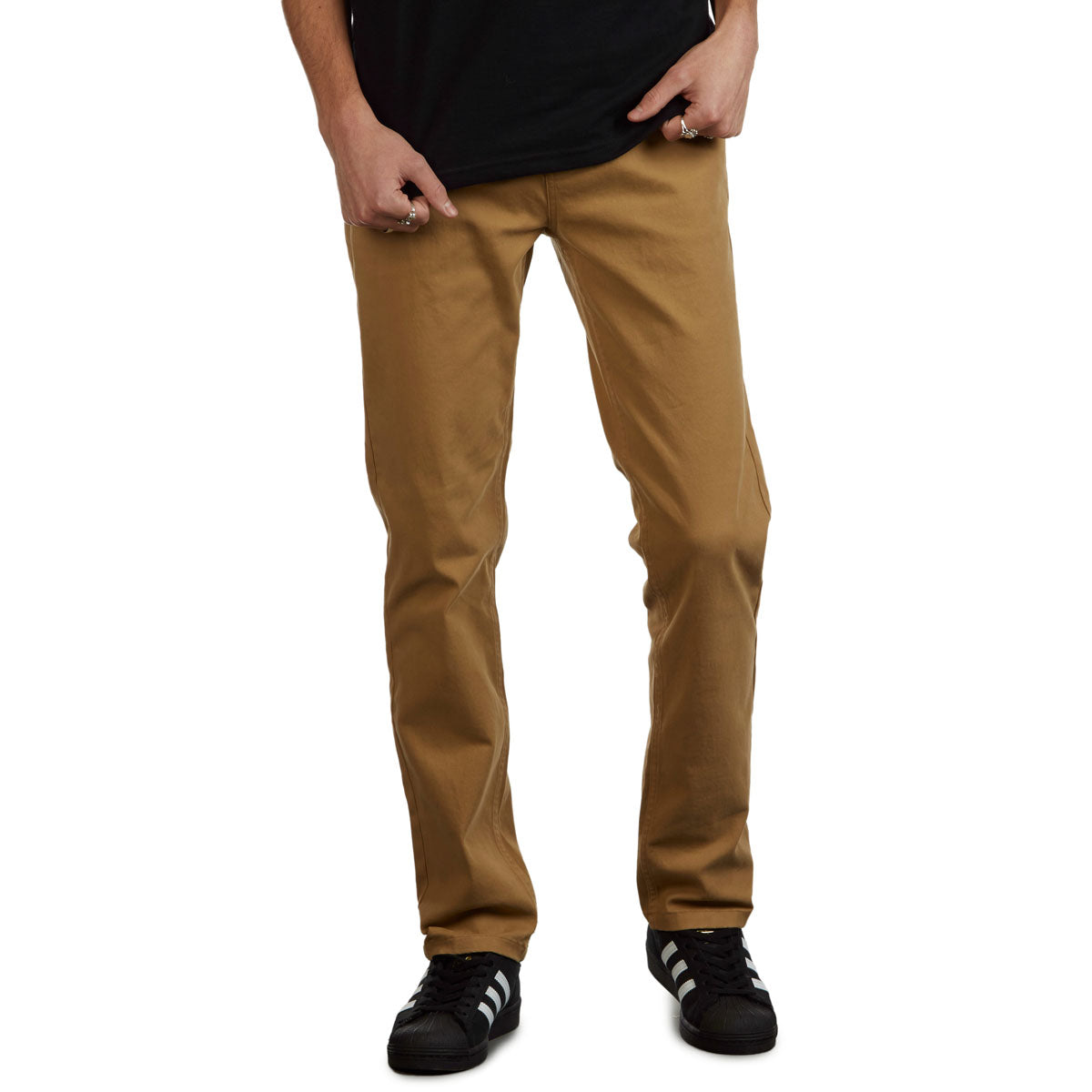 CCS Slim Stretch Chino Pants - Khaki image 1