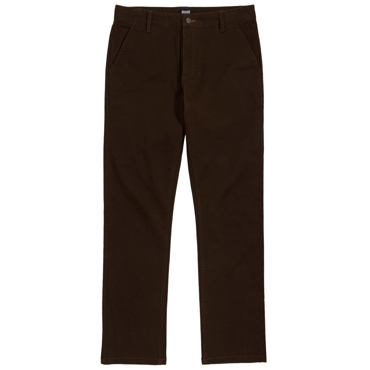 CCS Straight Stretch Chino Pants - Brown image 5