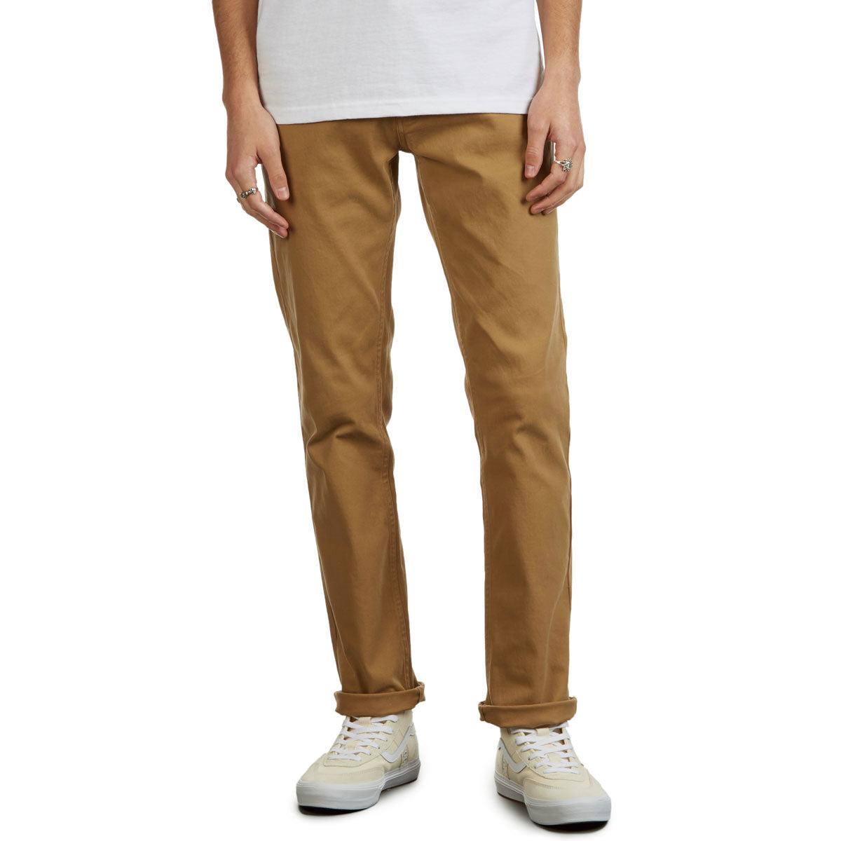 CCS Straight Stretch Chino Pants - Khaki image 4