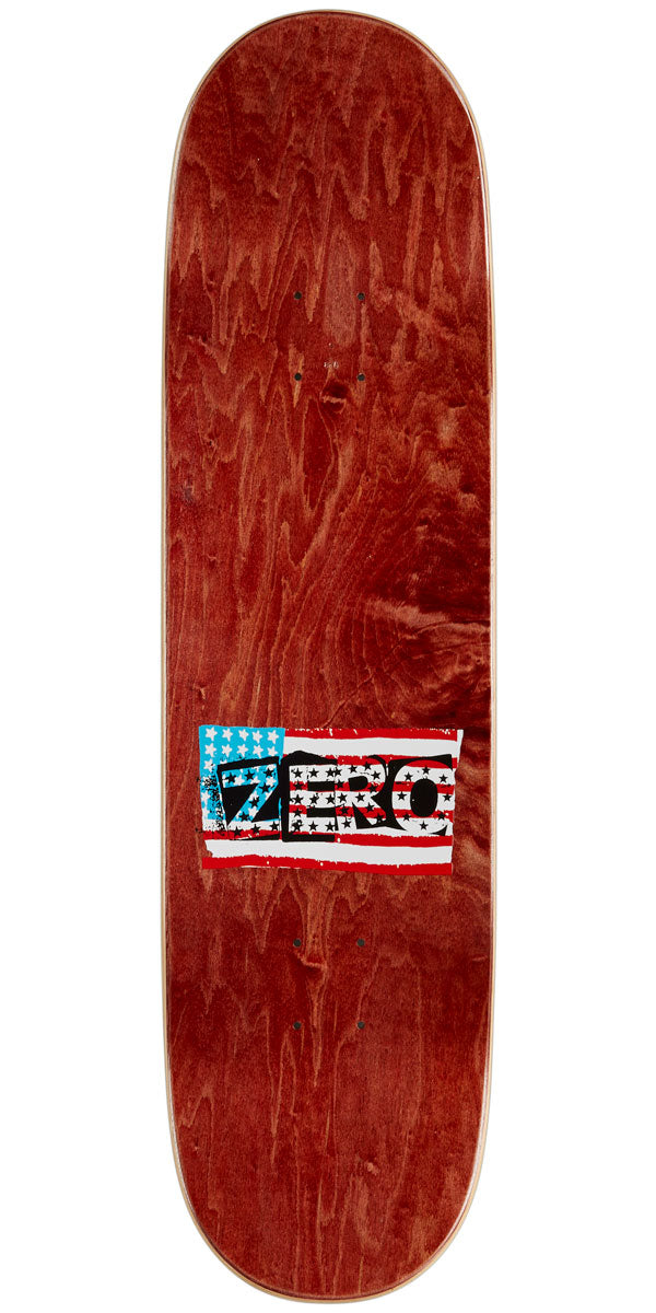 Zero American Punk Skateboard Deck - 8.50