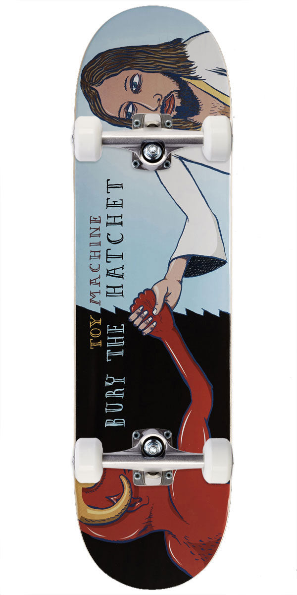 Toy Machine Bury The Hatchet Skateboard Complete - 8.50