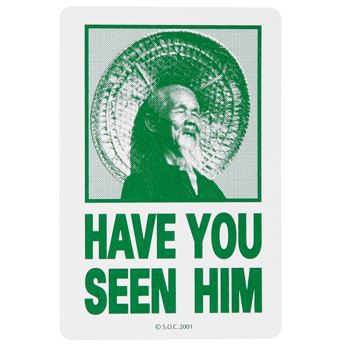 Powell-Peralta Have You Seen Him Sticker - 4.25