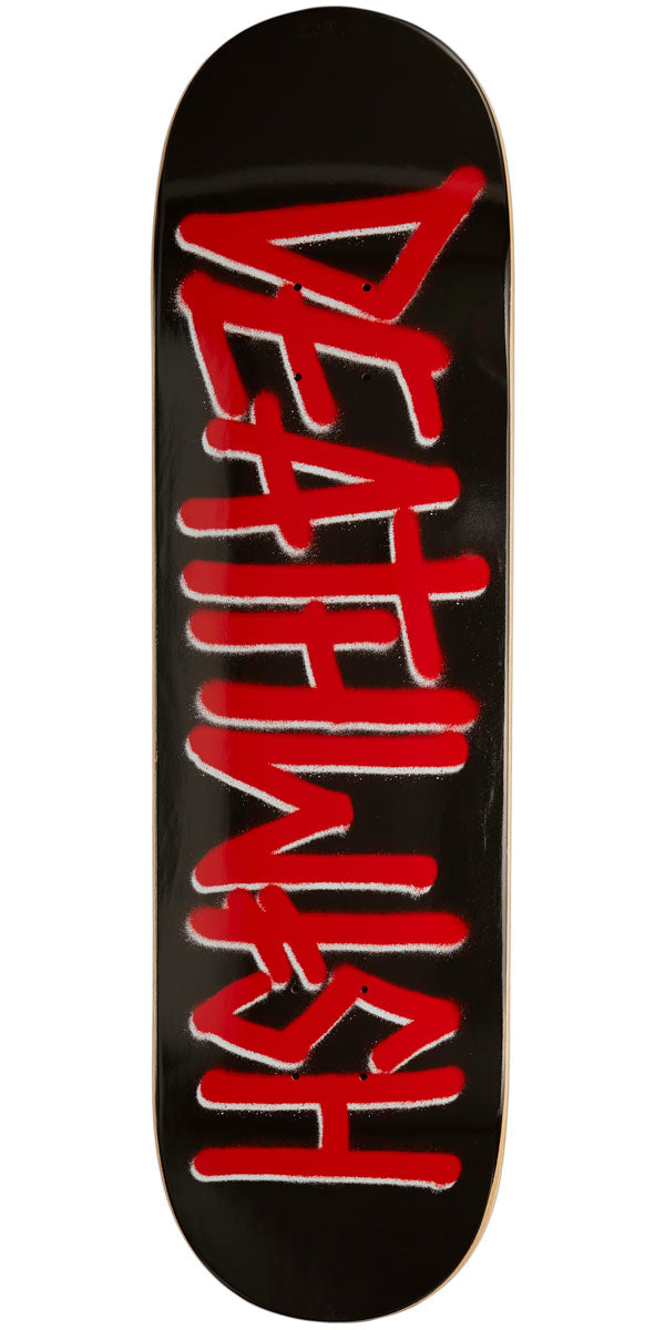 Deathwish Deathspray Skateboard Deck - Black/Red - 8.50