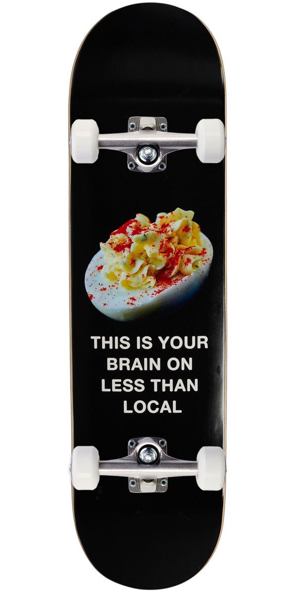 Less Than Local Deviled Egg Brain Skateboard Complete - 8.25