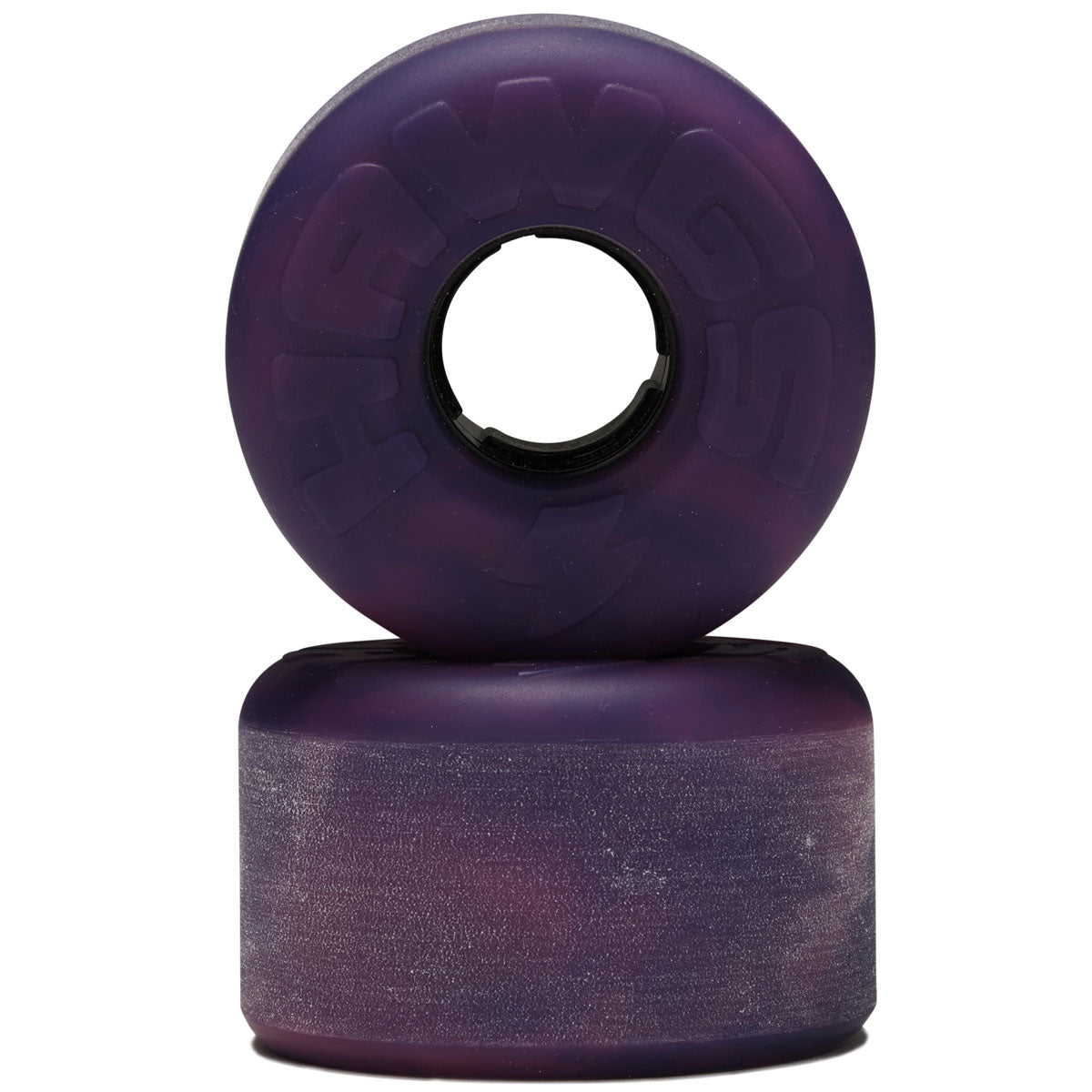 Hawgs Lil' Ez 78a Stone Ground Longboard Wheels - Pink/Purple - 60mm image 2