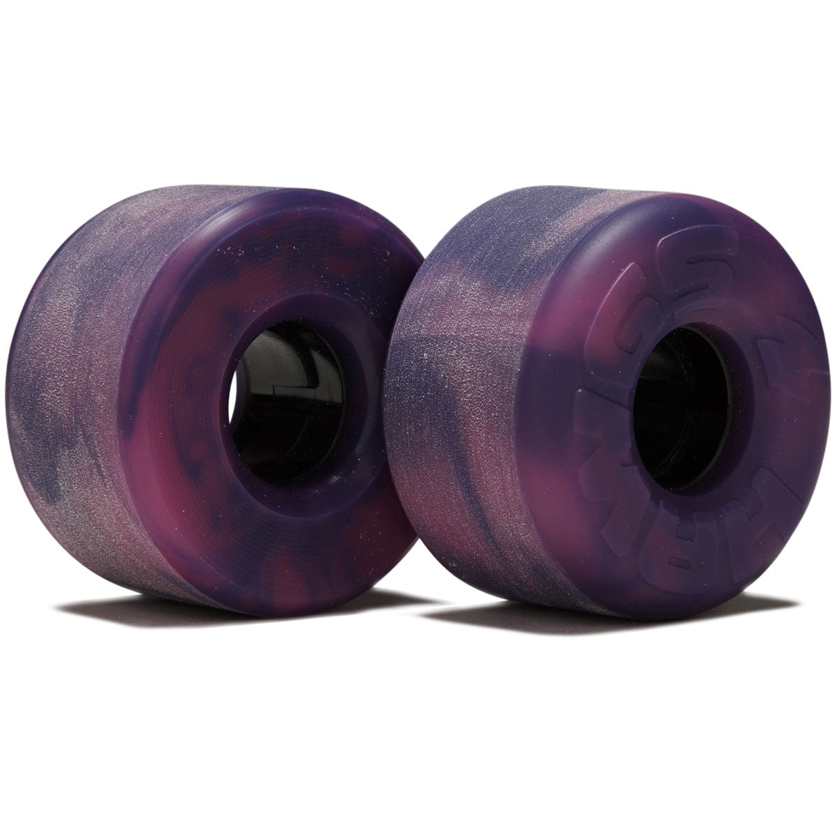 Hawgs Lil' Ez 78a Stone Ground Longboard Wheels - Pink/Purple - 60mm image 3