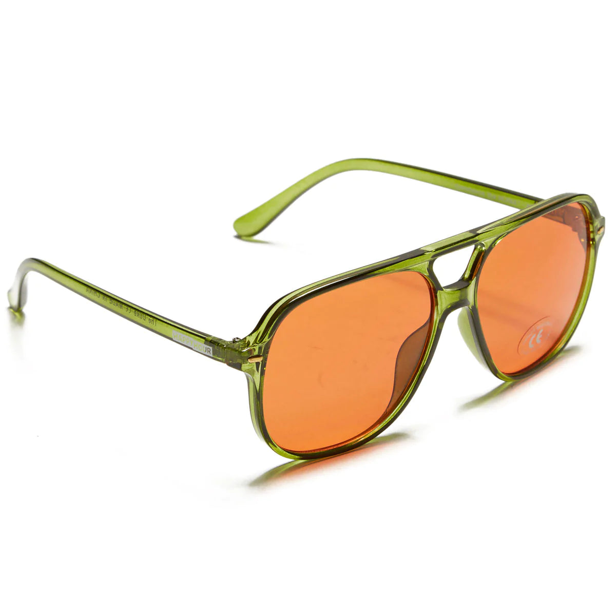 Happy Hour The Duke Sunglasses - Moss Green/Orange/Beagle image 1