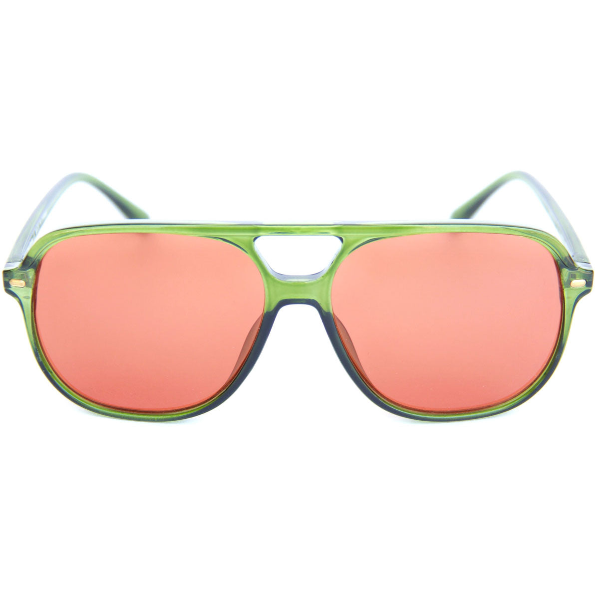 Happy Hour The Duke Sunglasses - Moss Green/Orange/Beagle image 3