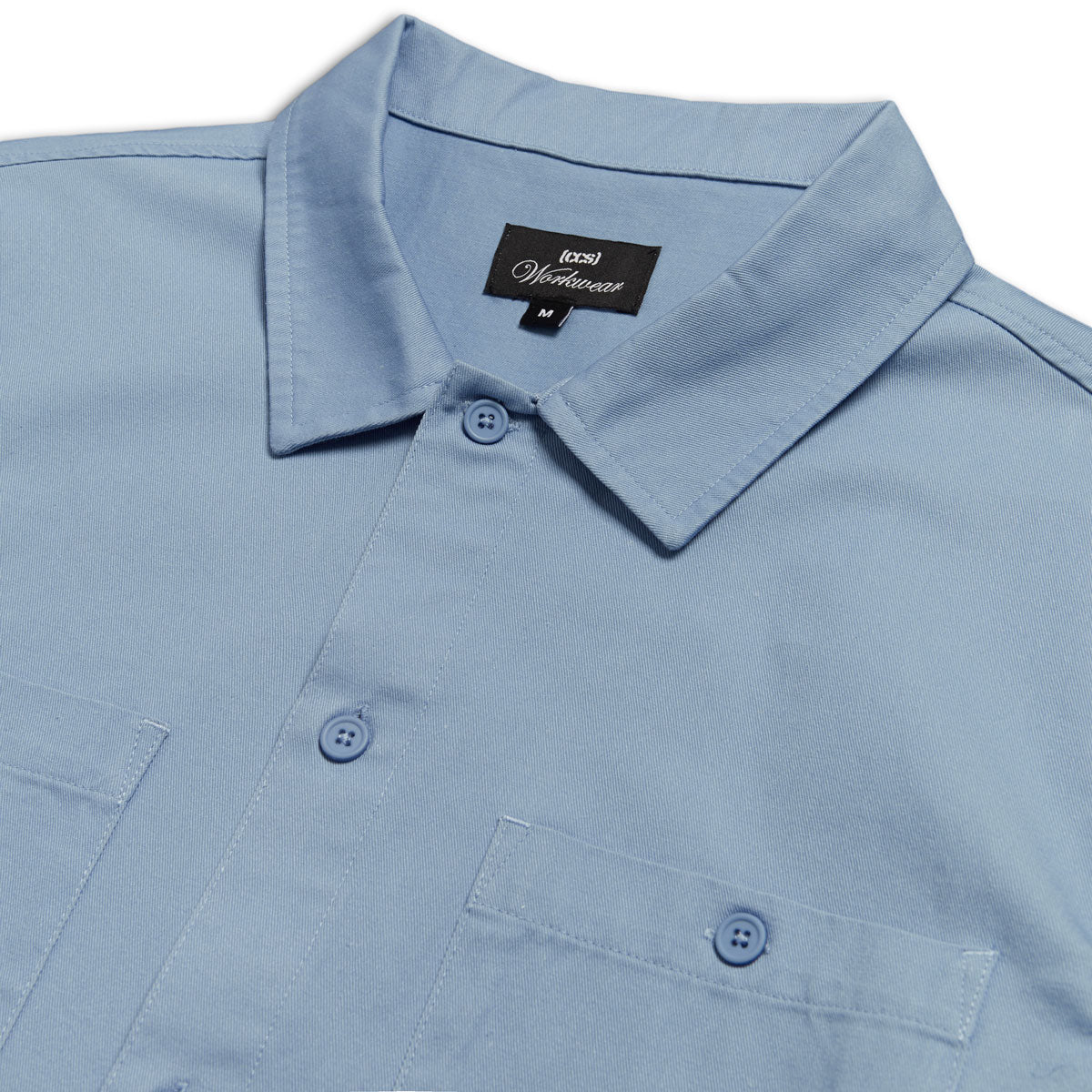 CCS Heavy Cotton Work Shirt - Light Blue image 3