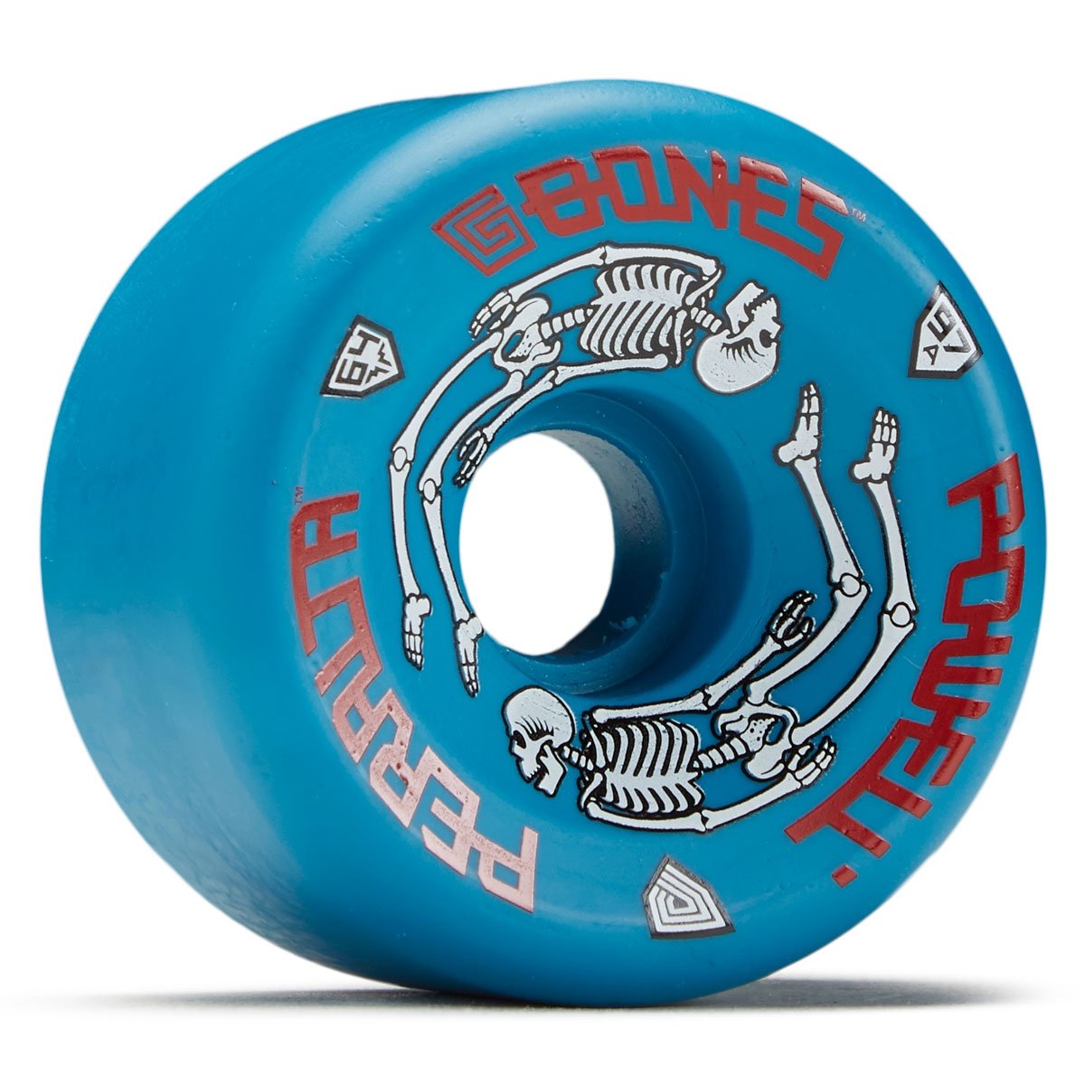 Powell-Peralta G Bones 97A Skateboard Wheels - Blue - 64mm image 1