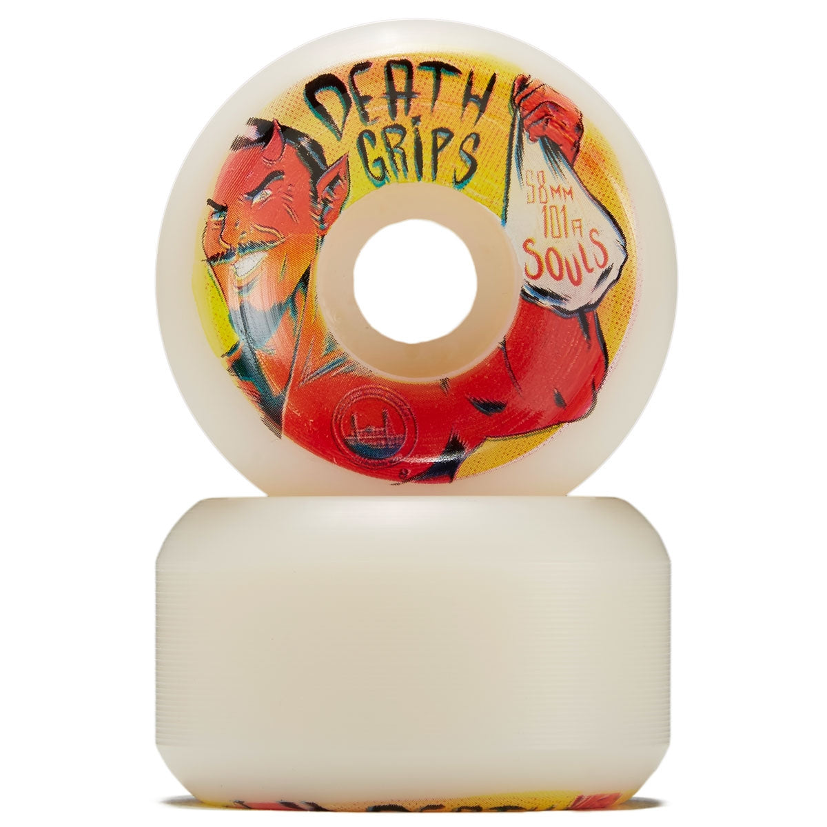 Portland Wheel Company Death Grips 101a Skateboard Wheels - 58mm image 2