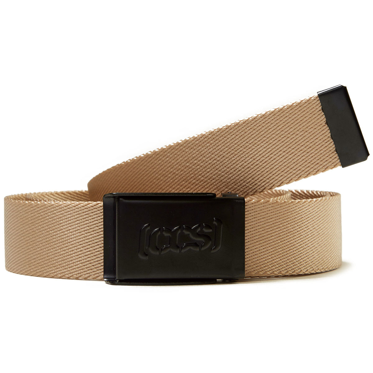 CCS Black Logo Buckle Belt - Tan image 2