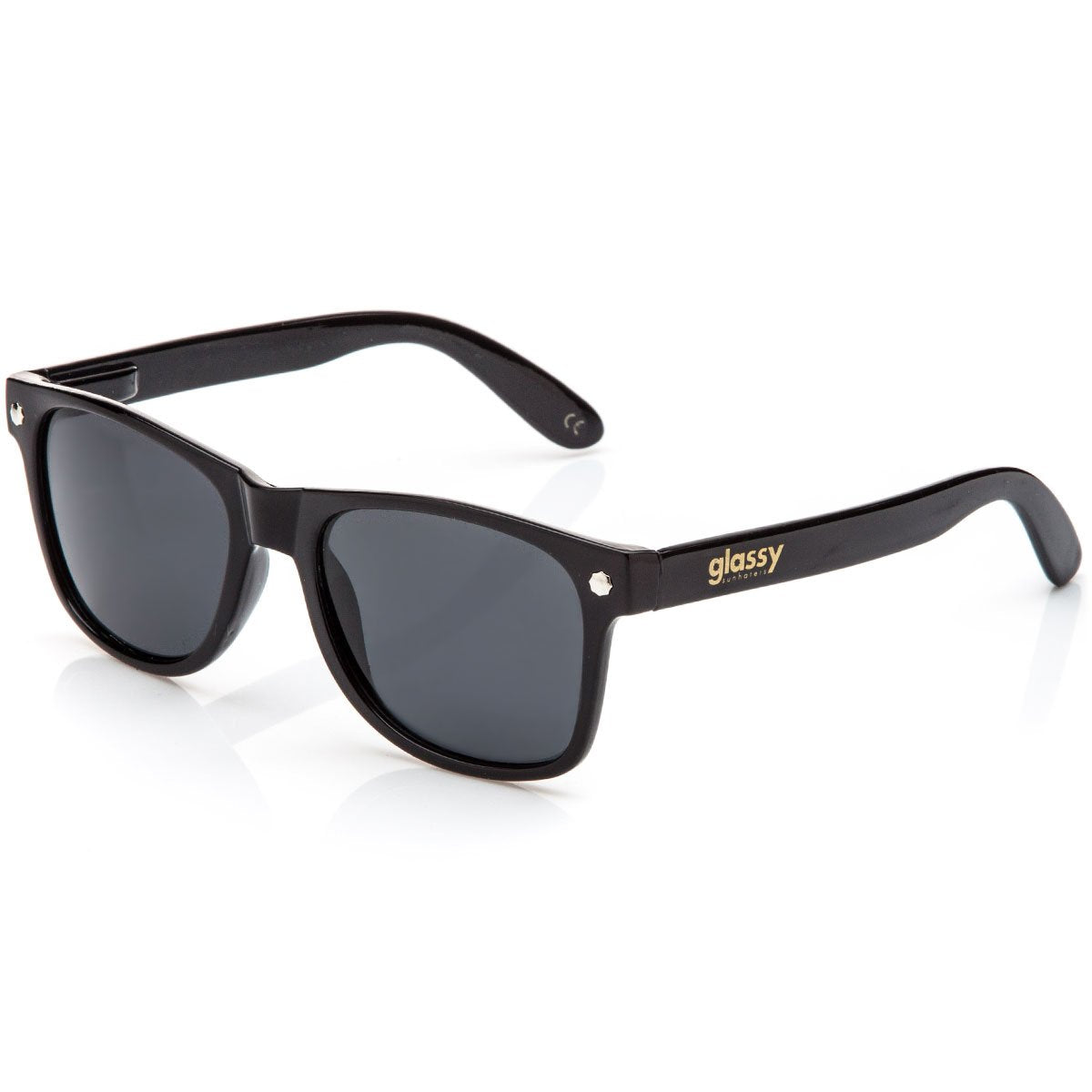 Glassy Leonard Sunglasses - Black Polarized image 1