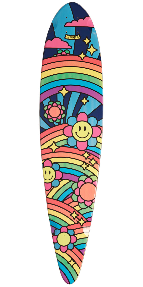 Daddies Trip On This Pintail Longboard Deck image 1