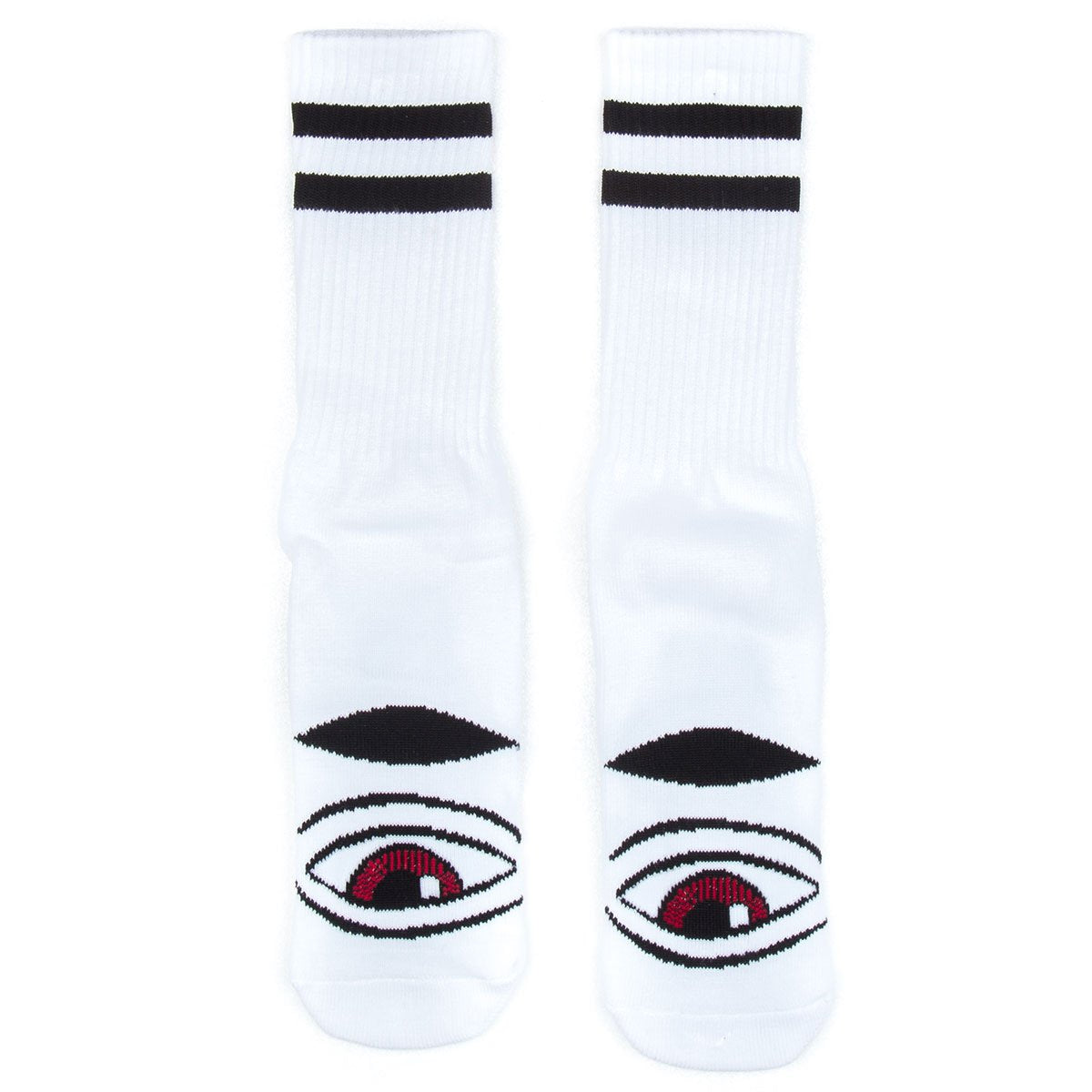 Toy Machine Sect Eye III Socks - White image 1